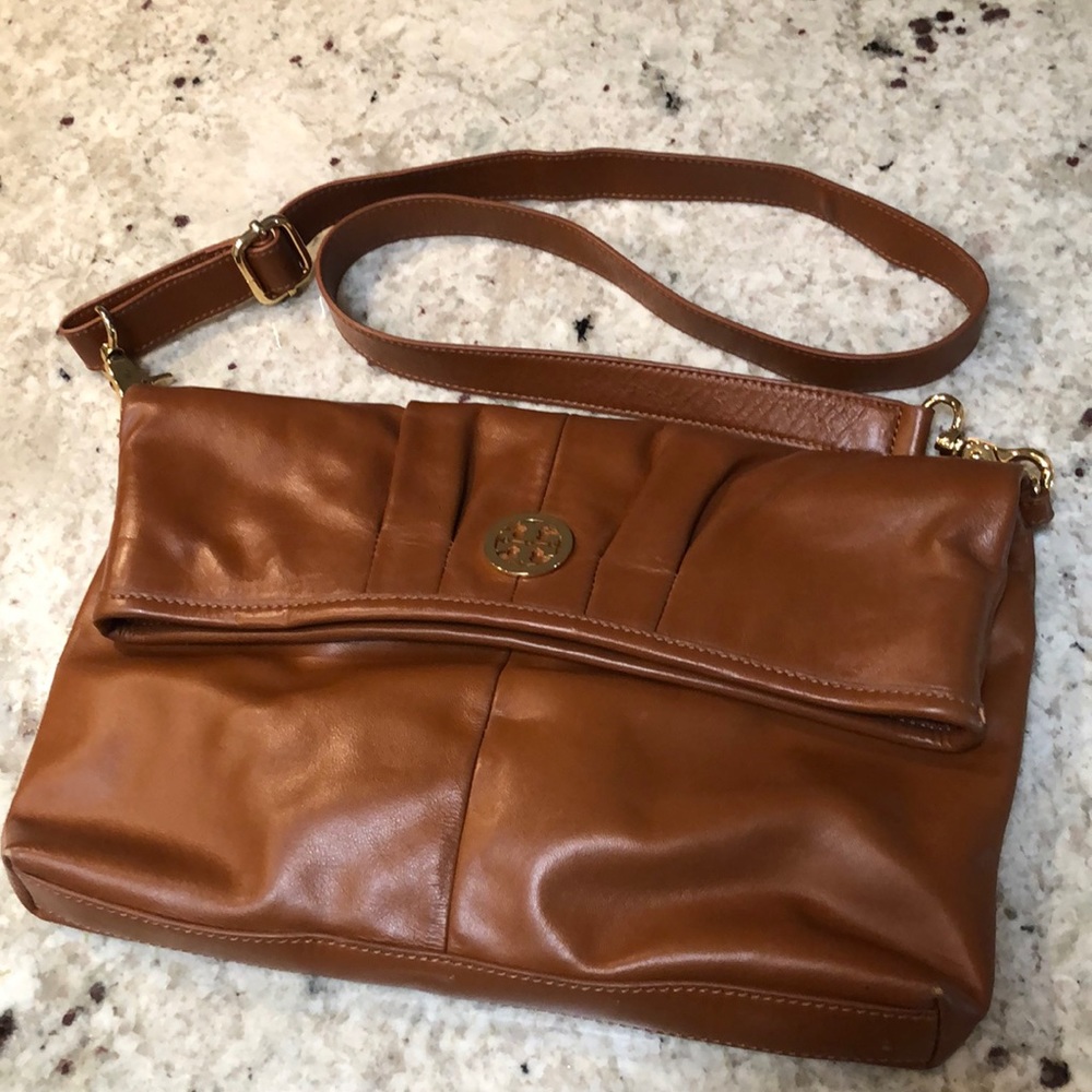 Tory Burch Soft Leather Cross Body Bag